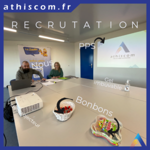 Athiscom recrute pour son agence de communication dans la Manche, le Calvados et l'Orne